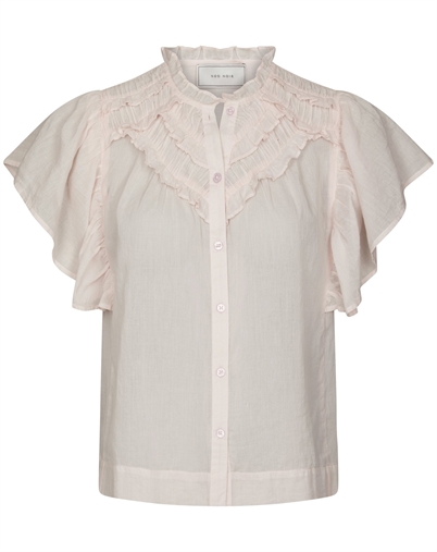 Neo Noir - Vinsa S Voile Top - Light Pink